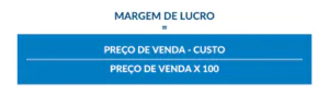 Fórmula para precificação de produtos 